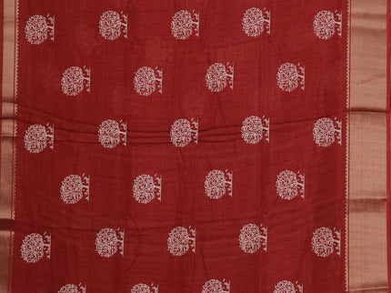 Semi dola pack of 5 multi colour and multi design with allover prints and zari woven border