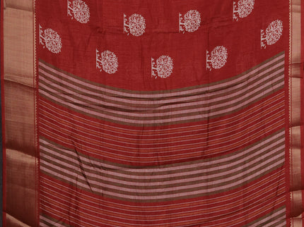 Semi dola pack of 5 multi colour and multi design with allover prints and zari woven border