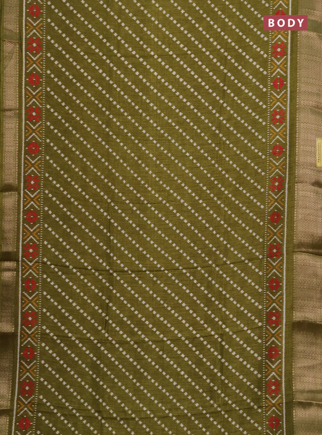 Semi dola pack of 5 multi colour and multi design with allover prints and zari woven border