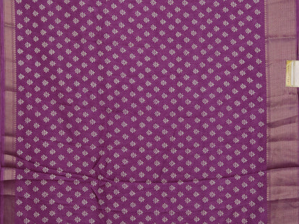 Semi dola pack of 5 multi colour with allover butta prints and zari woven border