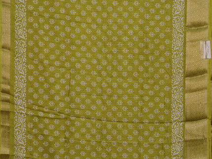 Semi dola pack of 5 multi colour and multi design with allover prints and zari woven border