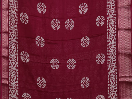Semi dola pack of 5 multi colour and multi design with allover prints and zari woven border