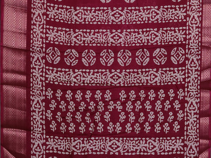 Semi dola pack of 5 multi colour and multi design with allover prints and zari woven border