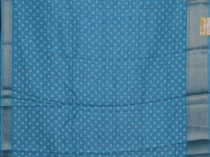 Semi dola pack of 5 multi colour with allover bandhani butta prints and zari woven border