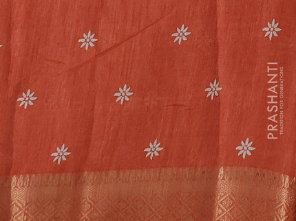 Semi dola pack of 5 multi colour with allover butta prints and zari woven border