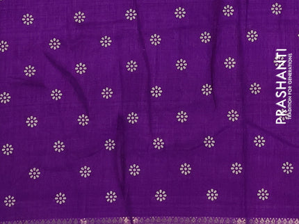 Semi dola pack of 5 multi colour with allover floral prints and zari woven border