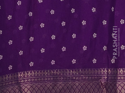 Semi dola pack of 5 multi colour with allover prints and zari woven border