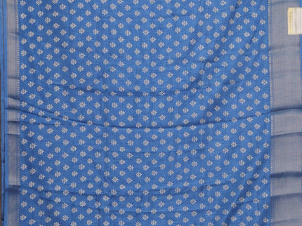 Semi dola pack of 5 multi colour with allover butta prints and zari woven border