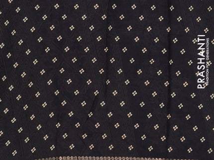 Semi dola pack of 5 multi colour with allover ajrakh prints and zari woven border