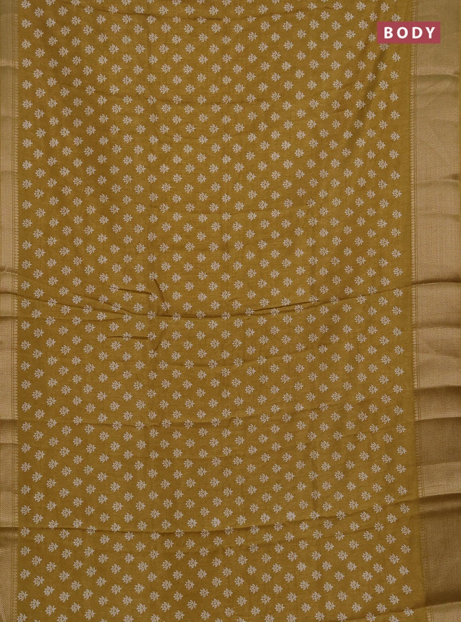 Semi dola pack of 5 multi colour and multi design with allover prints and zari woven border