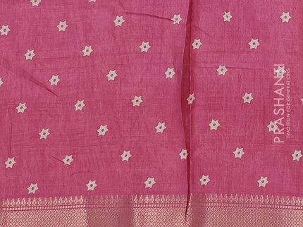 Semi dola pack of 5 multi colour and multi design with allover prints and zari woven border