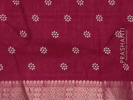 Semi dola pack of 5 multi colour and multi design with allover prints and zari woven border