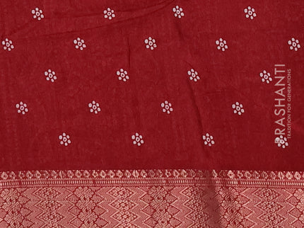 Semi dola pack of 5 multi colour and multi design with allover prints and zari woven border