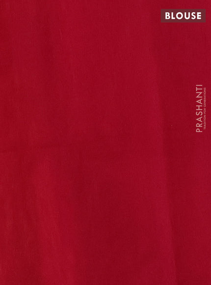 Kora silk cotton saree dual shade of maroon and pink with zari woven buttas and simple border