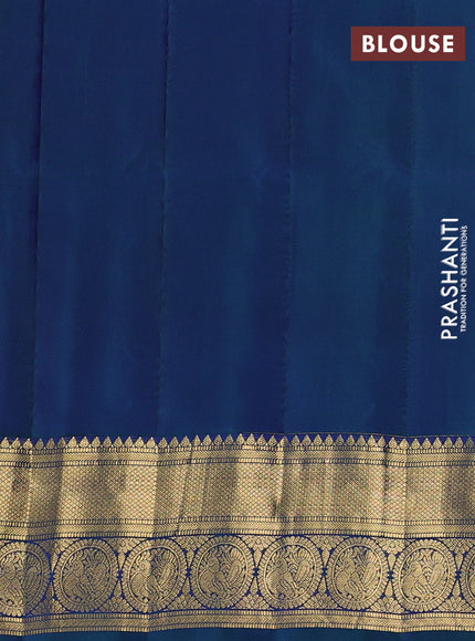 Pure gadwal silk saree pink shade and green with allover zari woven buttas and temple design zari woven border