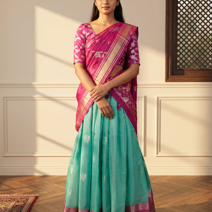 Collection image for: Cotton Zari Kota Lehengas