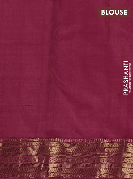 Pure kanchipuram silk saree light pink with allover zari woven 1000 buttas and zari woven border