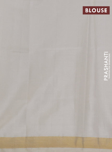 Rajkot patola silk saree rainbow colour and cream with allover ikat weaves and ikat woven zari border
