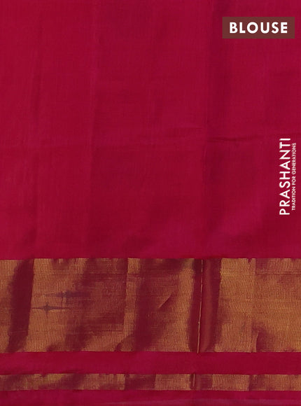 Rajkot patola silk saree yellow and pink with allover ikat weaves and zari woven ikat border
