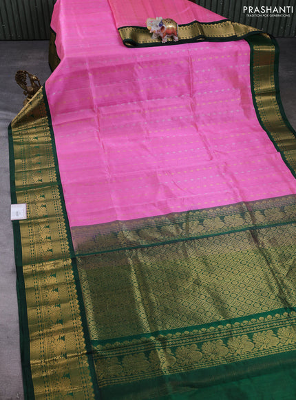 Pure paithani silk saree deep wine shade and red with allover zari woven buttas and paithani weaving pallu