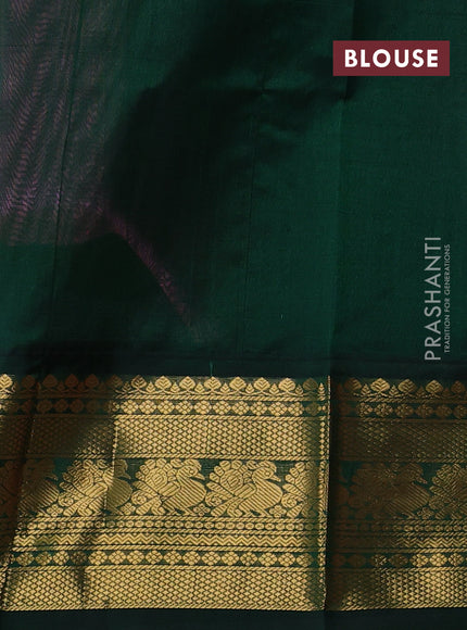 Pure paithani silk saree deep wine shade and red with allover zari woven buttas and paithani weaving pallu