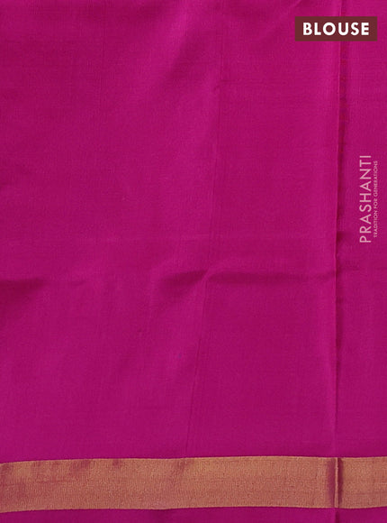 Pure uppada silk saree pink with allover thread & zari woven buttas and Jamdhani pallu