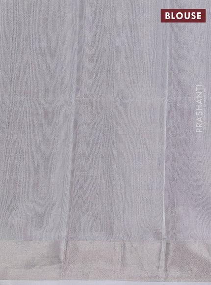 Pure uppada silk saree deep purple with allover silver zari woven coin buttas and rettapet zari woven border