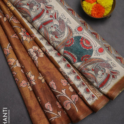 Collection image for: Semi Tussar Printed Sarees