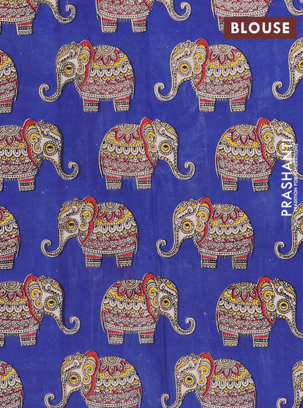 Chettinad cotton saree pastel maroon and mustard blue with plain body and thread woven border
