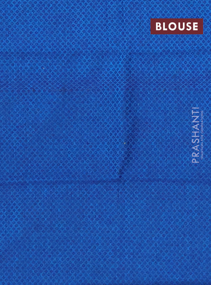 Chettinad cotton saree dual shade of green and blue with plain body and thread woven border