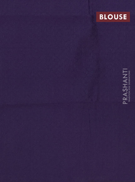 Chettinad cotton saree mauve pink and dual shade of blue with thread woven buttas and rettapet zari woven border