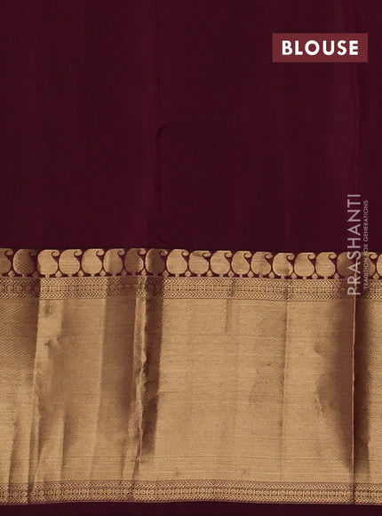 Kanchipuram silk saree pink and magenta pink with allover zari woven 1000 buttas and long rich zari woven border