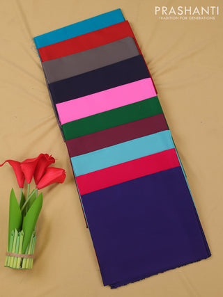 Silk blouse bit mulite colour and pach of 10