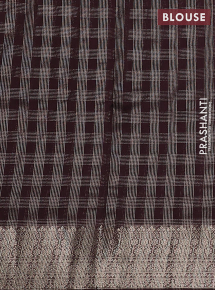 Munga tussar silk saree pink with allover prints and zari woven border