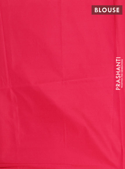 Semi soft silk saree grey and peach pink with half & half style and piping border