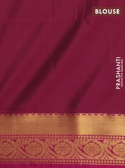 Semi soft silk saree mustard yellow and pink with allover zari checks & buttas and zari woven border
