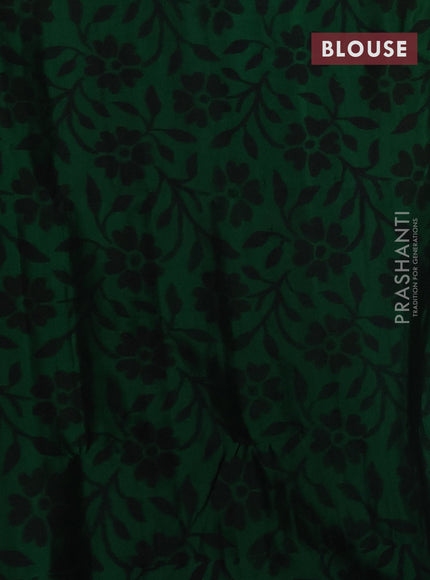 Pure soft silk saree lime yellow and green with allover copper zari weaves and ikat style border