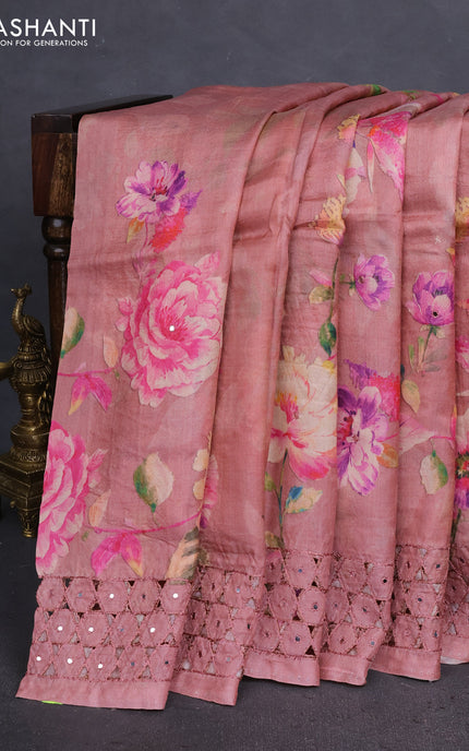 Tussars with Cut work