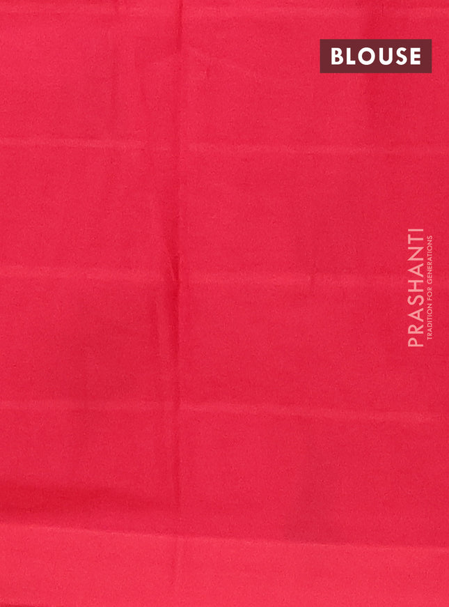 Nithyam cotton saree pink with thread weaves & buttas and simple border