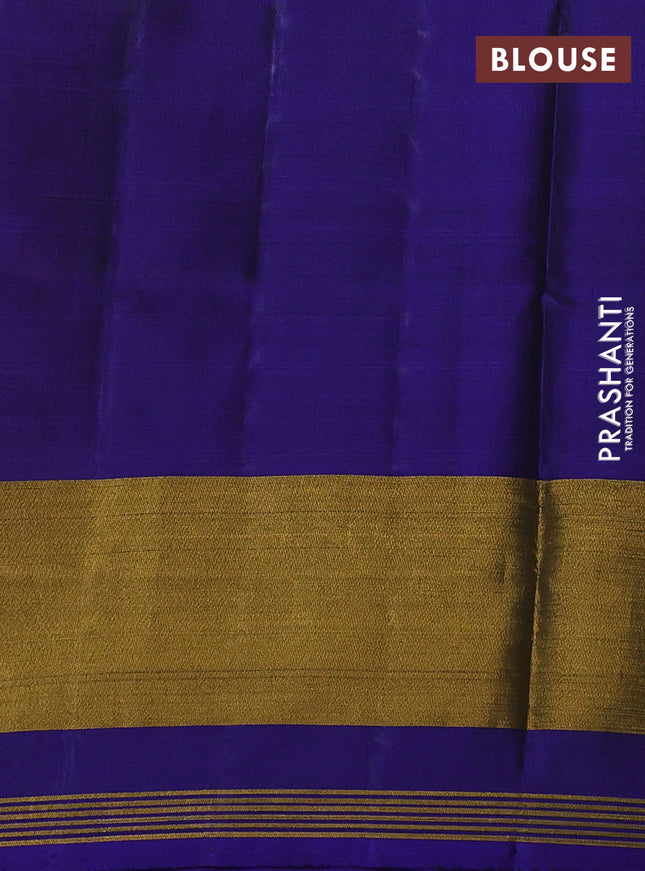 Rajkot patola silk saree pink and blue with allover ikat weaves and ikat woven zari border