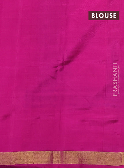 Rajkot patola silk saree mehendi green and pink with allover ikat weaves and ikat woven zari border