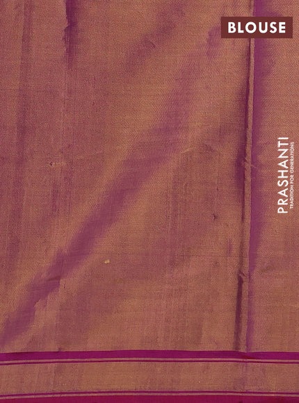 Rajkota patola tissue silk saree pink and dual shade of purple with allover ikat weaves and zari woven border