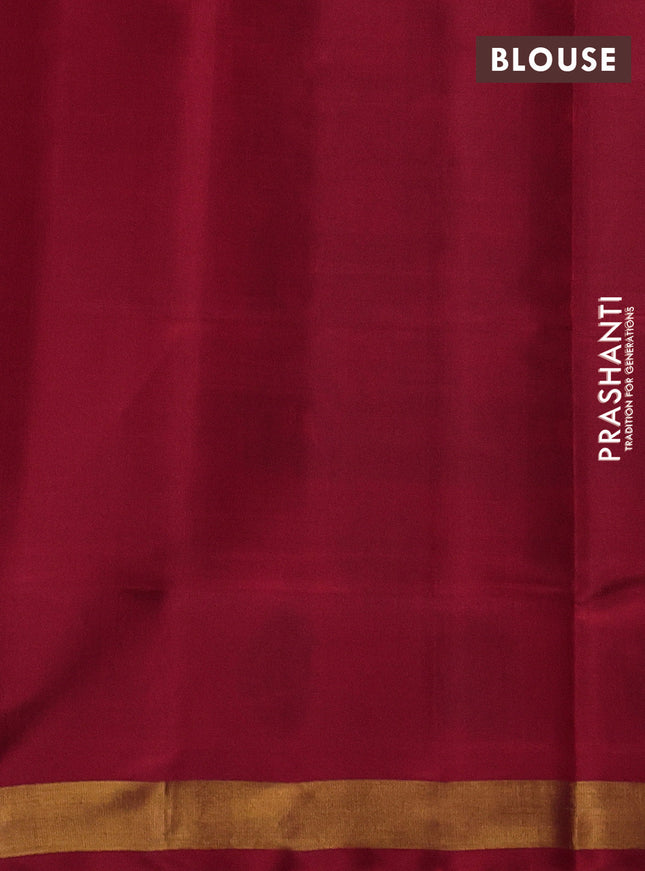 Rajkot patola silk saree light blue and red with allover ikat weaves and ikat woven zari border