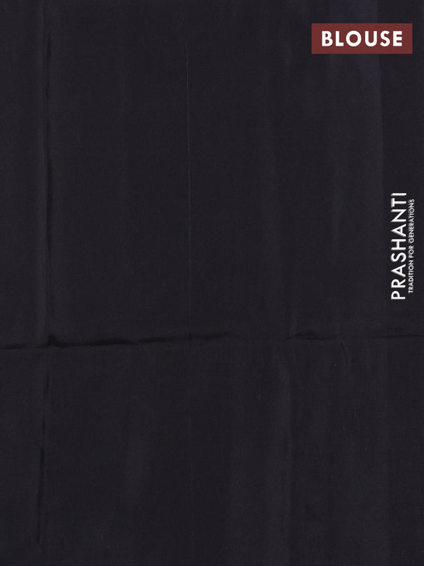 Kanchipuram soft silk saree grey and deep coffee brown with zari woven buttas and long zari woven border