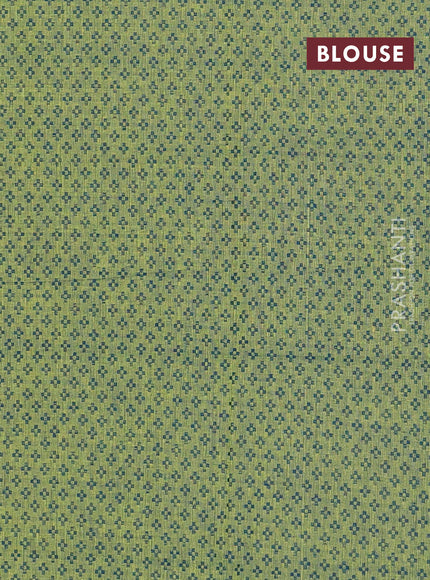 Chettinad cotton saree rust shade and light green with alllover small checked pattern and zari woven border