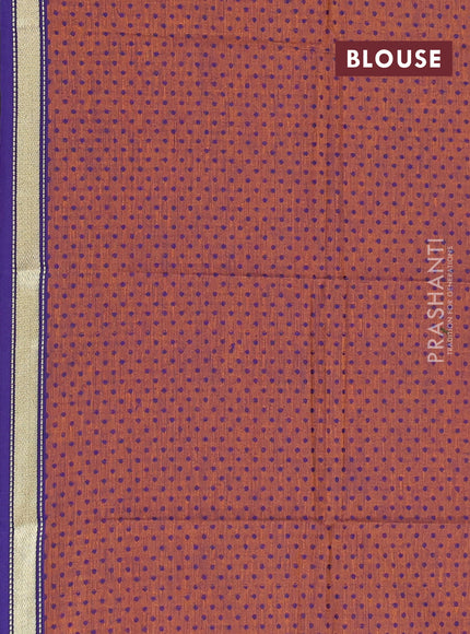 Chettinad cotton saree lime green and mustard shade with allover stripes pattern and temple zari woven simple border