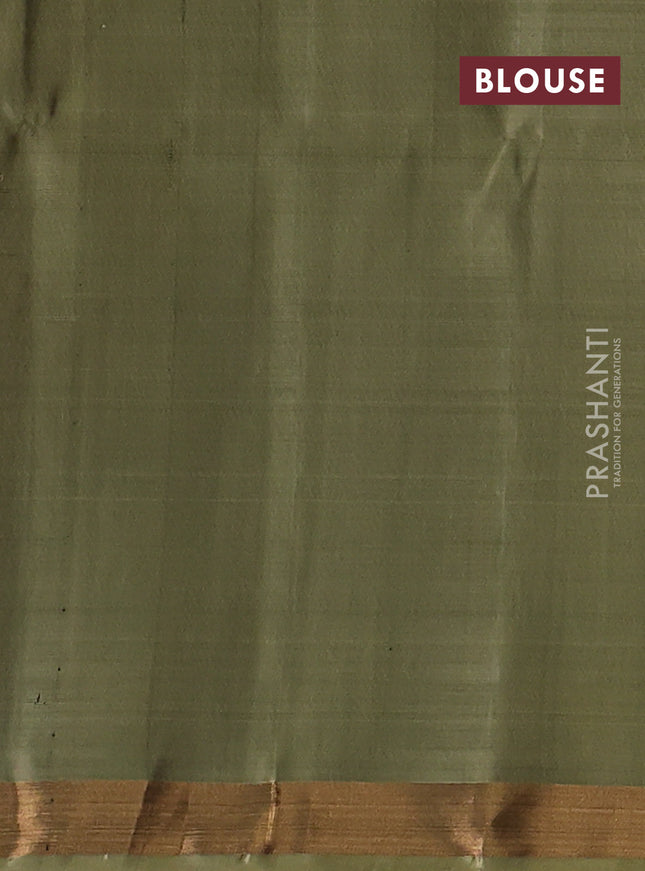 Ikat soft silk saree lime yellow and elaichi green with allover ikat woven buttas and zari woven border