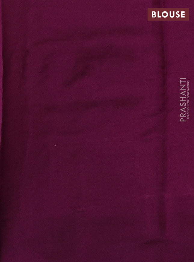 Chiniya silk saree pink and wine shade with floral zari woven buttas and zari woven border