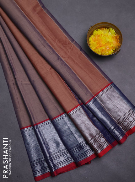 Narayanpet cotton saree maroon shade and maroon with plain body and long zari woven border