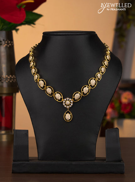 Antique necklace with cz stones without earrings